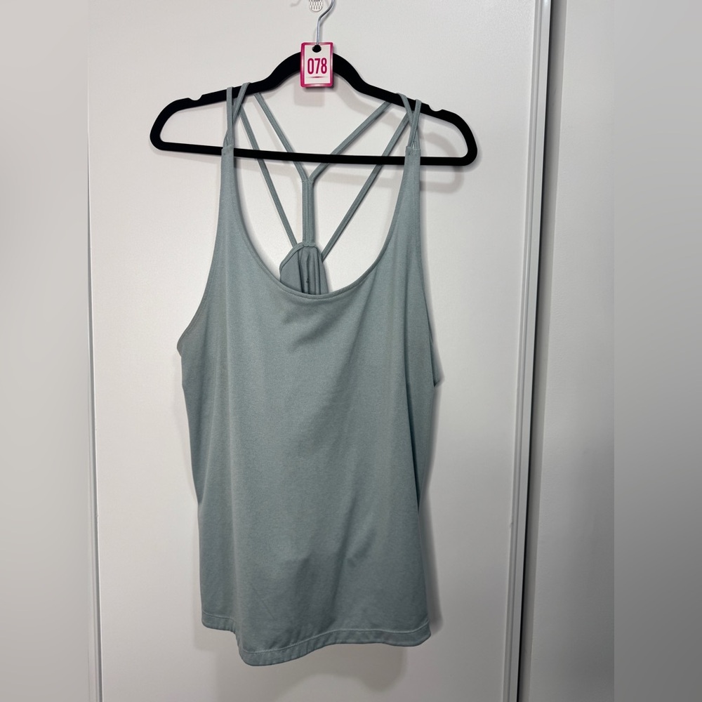 Elegant Women's Light Blue Tank Top